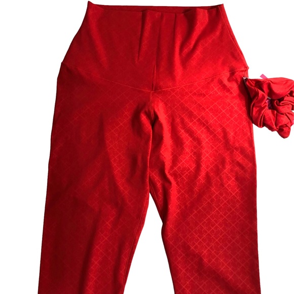 SheFit Leggings BOSS Pants NEW Red Size Large NWT - Picture 6 of 17